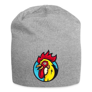 Coq - Bonnet en jersey - gris chiné - Devant