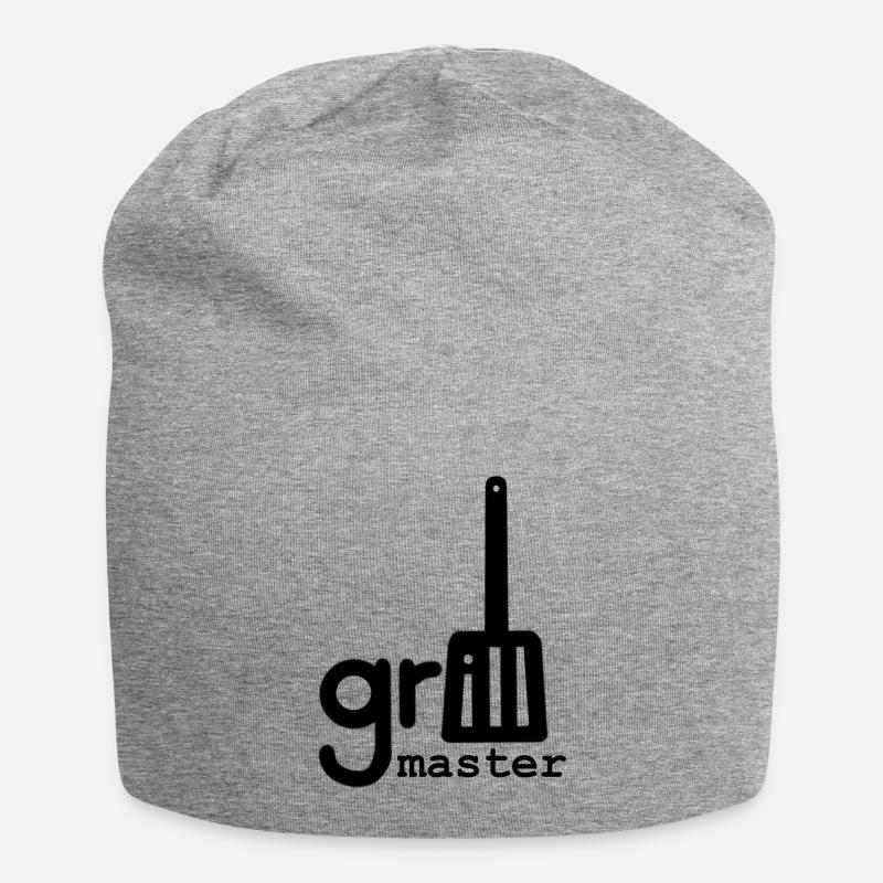 maître de gril - Bonnet en jersey - gris chiné