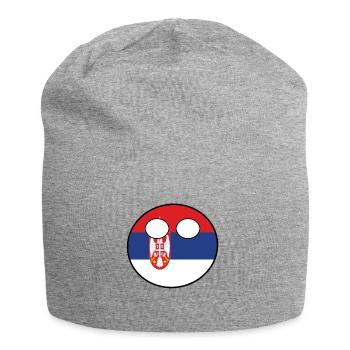 Countryball Country Home Serbia - Jersey Beanie - heather grey - Front