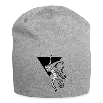 Calmar - Bonnet en jersey - gris chiné - Devant