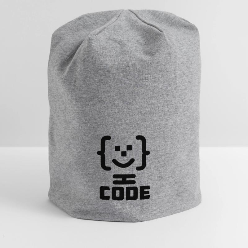 Logo du code du programmeur principal avec texte CODE Bonnet en jersey