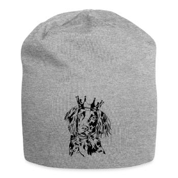 KLEINER MÜNSTERLANDER Krone Chiens Wilsigns - Bonnet en jersey - gris chiné - Devant