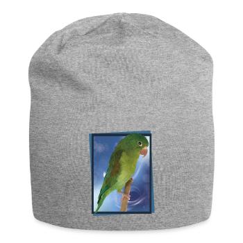 The Tanned Parakeet - Jersey Beanie - heather grey - Front