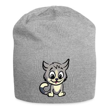 Sweet Dog - Jersey Beanie - heather grey - Front