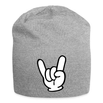 Jupe Main - Bonnet en jersey - gris chiné - Devant