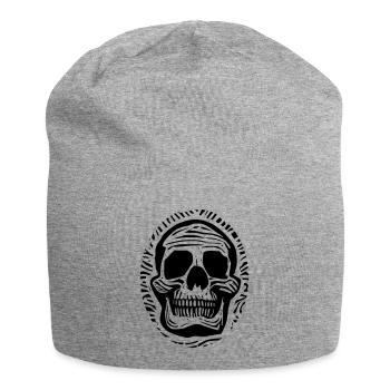 Sake - Jersey-Beanie - Grau meliert - Vorne
