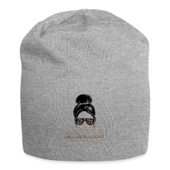 Toujours sexy#HappyMothersDay (1) - Bonnet en jersey - gris chiné - Devant