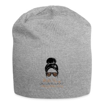 Immer noch Foxy #HappyMothersDay (20) - Jersey-Beanie - Grau meliert - Vorne