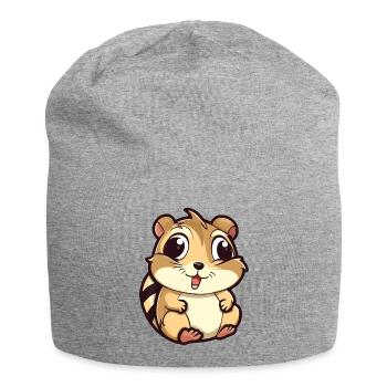 Chipmunk - Jersey Beanie - heather grey - Front
