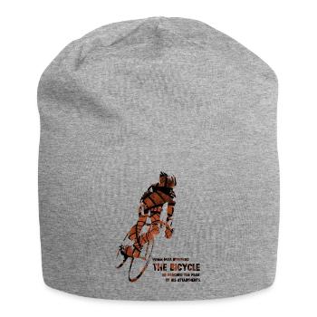 The Bicycle - Jersey Beanie - heather grey - Front
