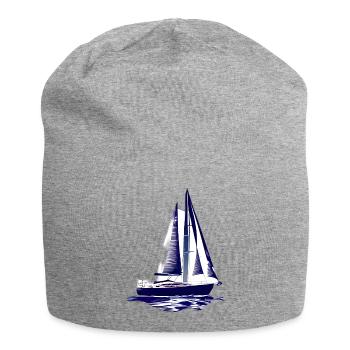 voilier voilier voilier voilier voilier voilier - Bonnet en jersey - gris chiné - Devant