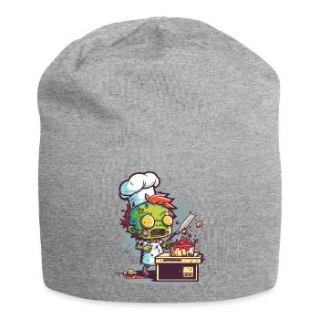 Kochen mit den Untoten - Jersey-Beanie - Grau meliert - Vorne