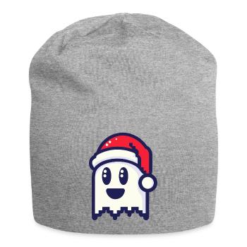 Ghost of Pixelated Christmas: Retro Gaming Fest - Jersey Beanie - heather grey - Front
