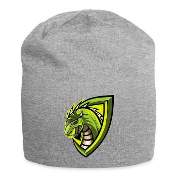 Drachen Logo - Jersey-Beanie - Grau meliert - Vorne