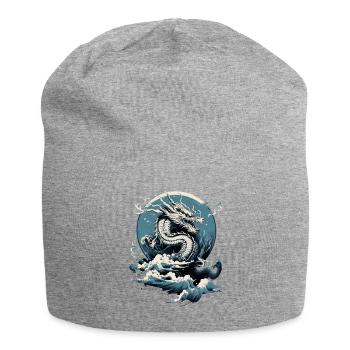 Dragon céleste en pleine ascension - Bonnet en jersey - gris chiné - Devant