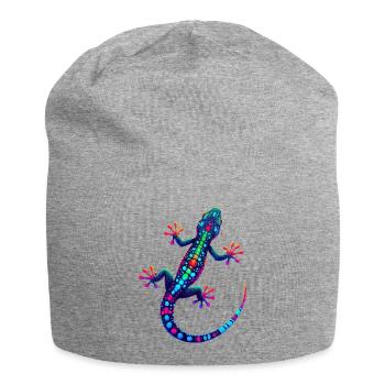 Gecko - Bonnet en jersey - gris chiné - Devant