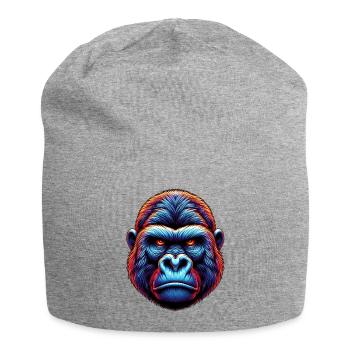 Gorille - Bonnet en jersey - gris chiné - Devant