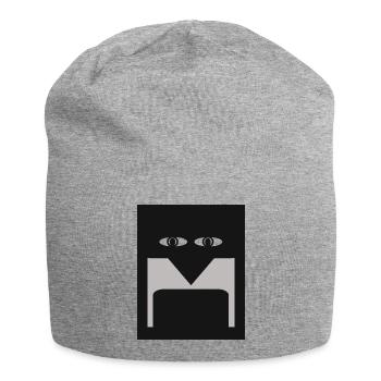 Tabby - Jersey Beanie - heather grey - Front