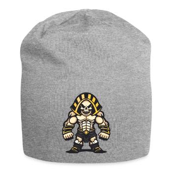 Crâne Pharaon - Bonnet en jersey - gris chiné - Devant