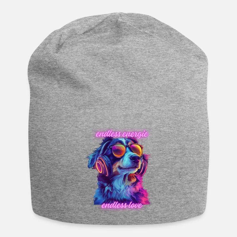 Endless Energy - Jersey-Beanie - Grau meliert