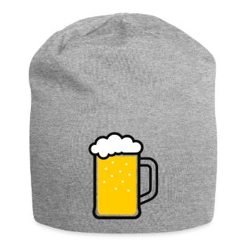 Beer - Jersey Beanie - heather grey - Front