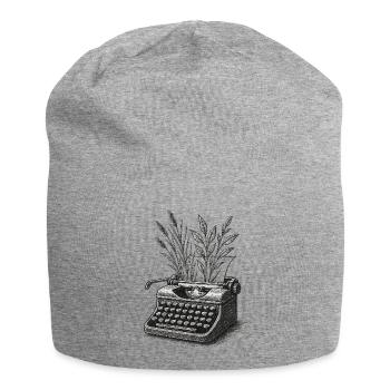 Living Letters - Jersey Beanie - heather grey - Front