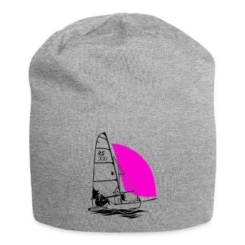 RS 500 Régate de dériveurs à voile voile de couleur - Bonnet en jersey - gris chiné - Devant