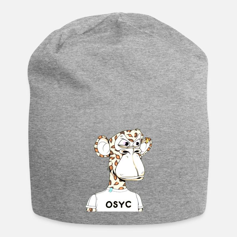 Leo Ape - Jersey Beanie - heather grey
