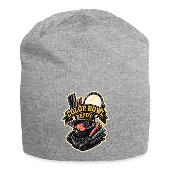 COLOR BOWL READY - Jersey-Beanie - Grau meliert - Vorne