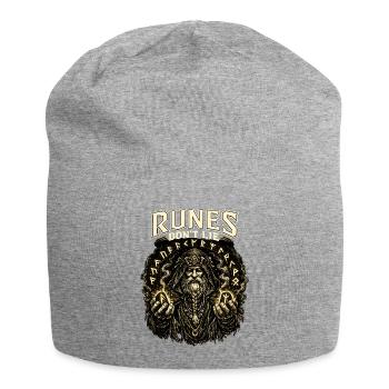 Runes ne mentent pas : Maître des runes mystiques - Bonnet en jersey - gris chiné - Devant