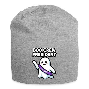 Boo Crew President Halloween Geist - Jersey-Beanie - Grau meliert - Vorne