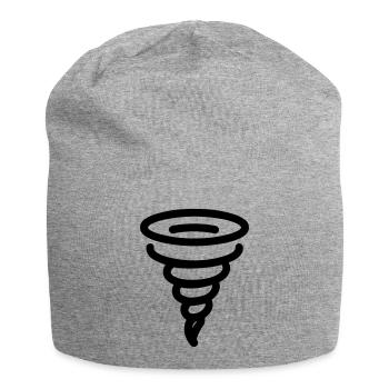 tornado - Jersey Beanie - heather grey - Front