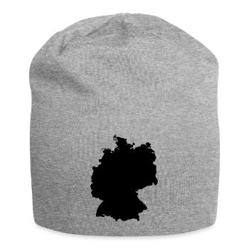 Deutschland - Jersey-Beanie - Grau meliert - Vorne