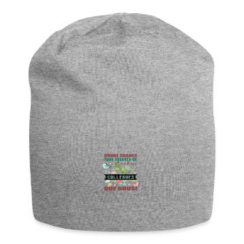 Bonne chance pour trouver de meilleurs collegues - Bonnet en jersey - gris chiné - Devant