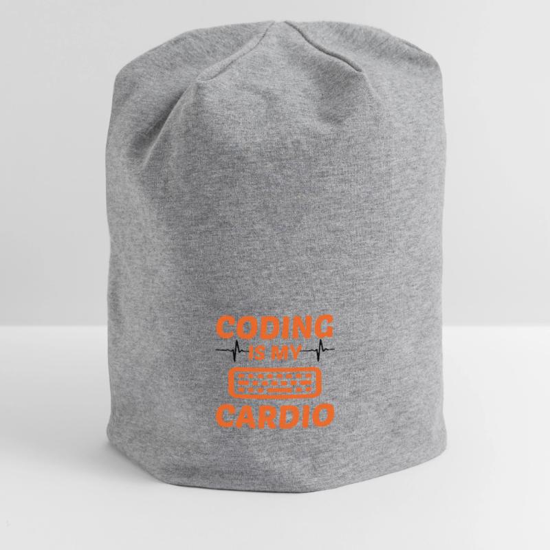 Coding Is My Cardio Programming Coder Computer Gee Jersey-Beanie