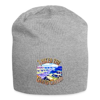 J’ai fait une randonnée dans le Grand Canyon Arizona Men Women - Bonnet en jersey - gris chiné - Devant
