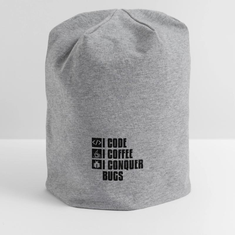 Kaffee-Codierung Programmierer Programmierer Entwickler Nerd Coff Jersey-Beanie