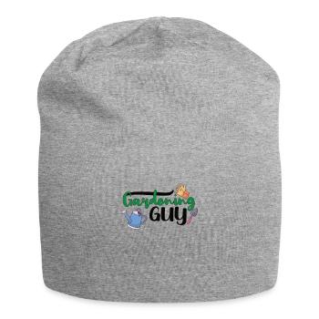 Gardening Plants Gardener Plantation Nature Gift - Jersey Beanie - heather grey - Front