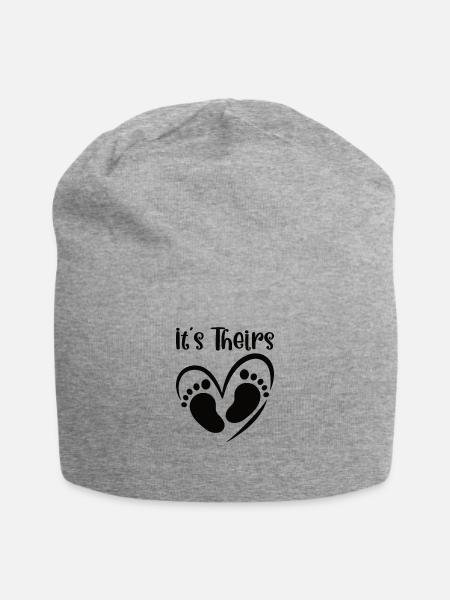 Surrogate Surrogacy Gestational Surrogate Mom - Jersey-Beanie - Grau meliert