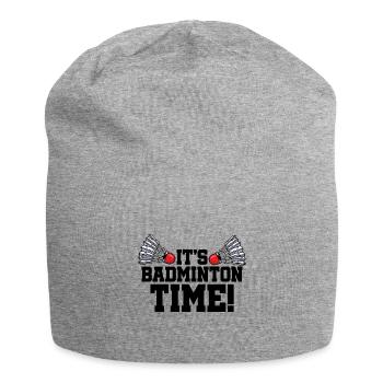 It's Badminton Time Graphic Badminton Player Shutt - Jersey-Beanie - Grau meliert - Vorne