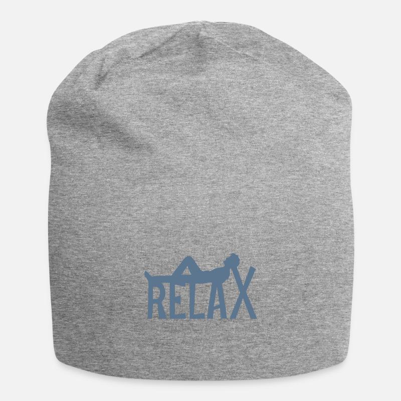 Relax Relax - Bonnet en jersey - gris chiné