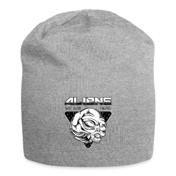 Aliens Alien Martian Scifi Gift - Bonnet en jersey - gris chiné - Devant
