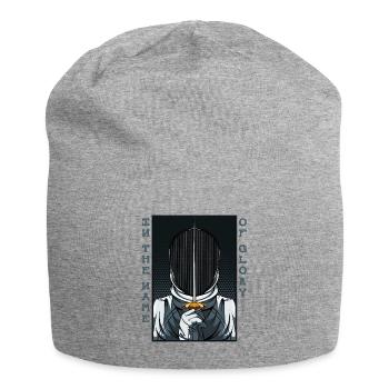 In The Name Of Glory | Fencing Fencer Gift - Jersey Beanie - heather grey - Front