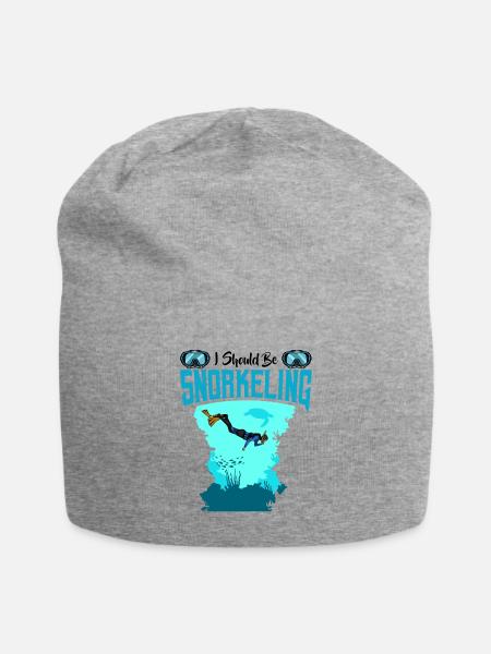 Plongée en apnée - Bonnet en jersey - gris chiné
