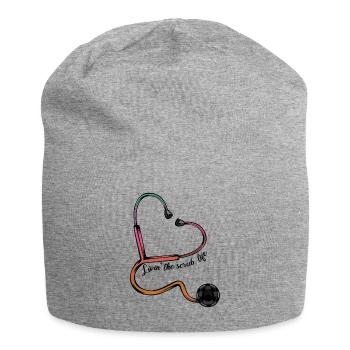 Nurse - Jersey Beanie - heather grey - Front