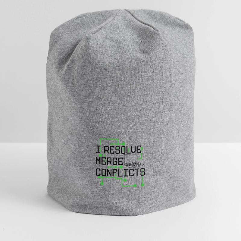 I Resolve Merge Conflicts Coder Software Developer Jersey-Beanie