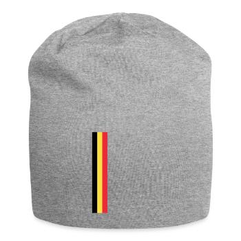 Drapeau belge Belgique Drapeau belge Belge - Bonnet en jersey - gris chiné - Devant