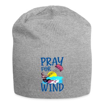 Kitesurfer Priez pour le kitesurf éolien - Bonnet en jersey - gris chiné - Devant