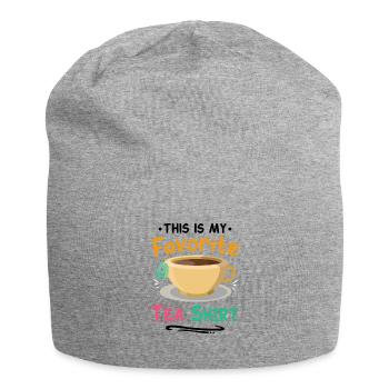 This Is My Favorite Tea Shirt Tea Lover Tea Drinke - Jersey-Beanie - Grau meliert - Vorne