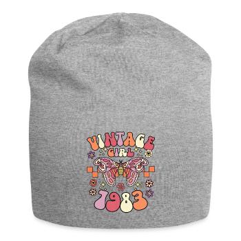 Groovy Et Rétro 1983 Femme 40 Ans Anniversaire - Bonnet en jersey - gris chiné - Devant